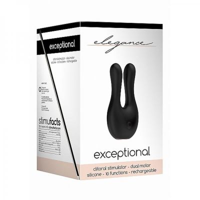 Elegance Exceptional Dual Motor Clitoral Stimulator