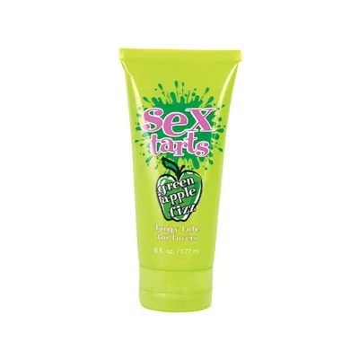 Sex Tarts Lube Fizz 6 Fl Oz 177ml Tube Green 6 Oz