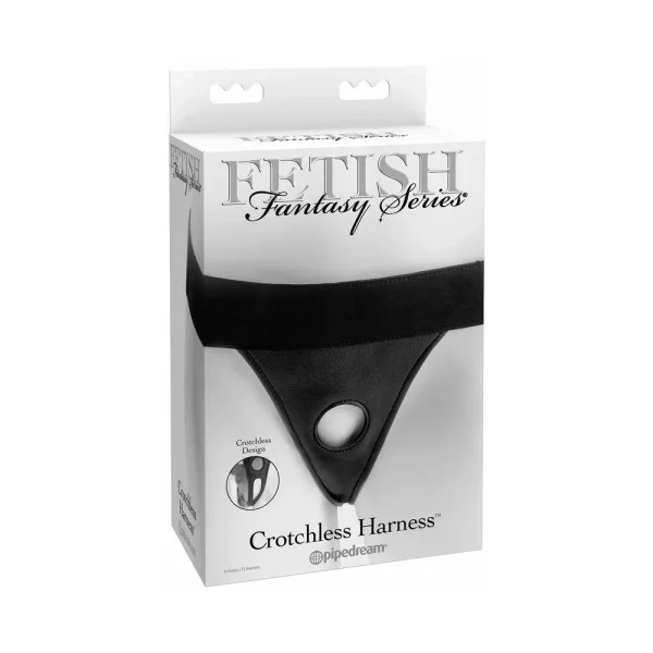 Fetish Fantasy Crotchless Harness Black