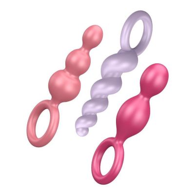 Satisfyer 3 Piece Beads Set Different Colors