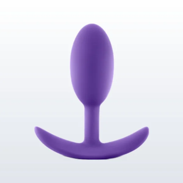 Luxe Wearable Vibra Slim Plug Medium Purple