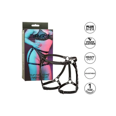 California Exotic Euphoria Plus Size Adjustable Thigh Harness