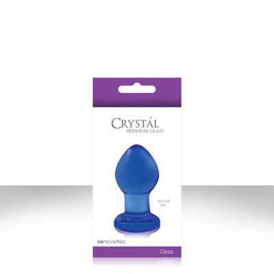 NS CRYSTAL PLUG small blue