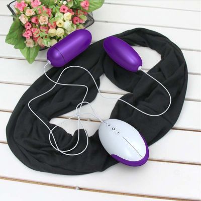 Odeco Wired Vibrating Dual Eggs Orange