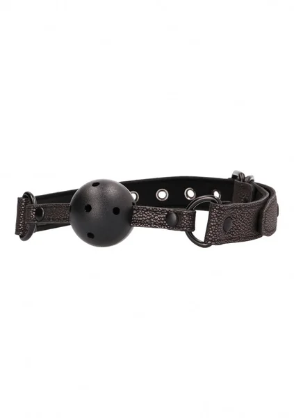 Ouch - Elegant Ball Gag - Titanium Grey — image 7 of 8