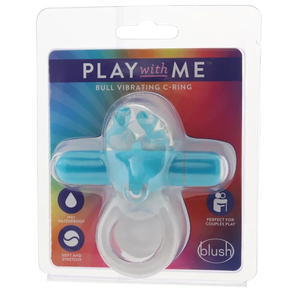 Play With Me Bull Vibrating C-Ring