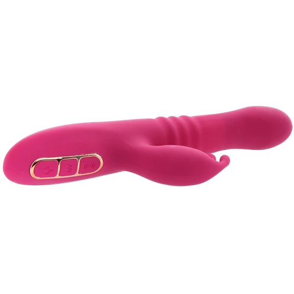 Lush Kira Rotating Thrusting Rabbit Vibrator by Blush Novelties