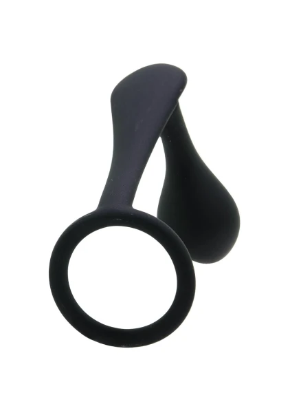 Cock Ring with P-Spot Plug