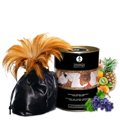 Shunga Sweet Snow Body Powder Exotic Fruits