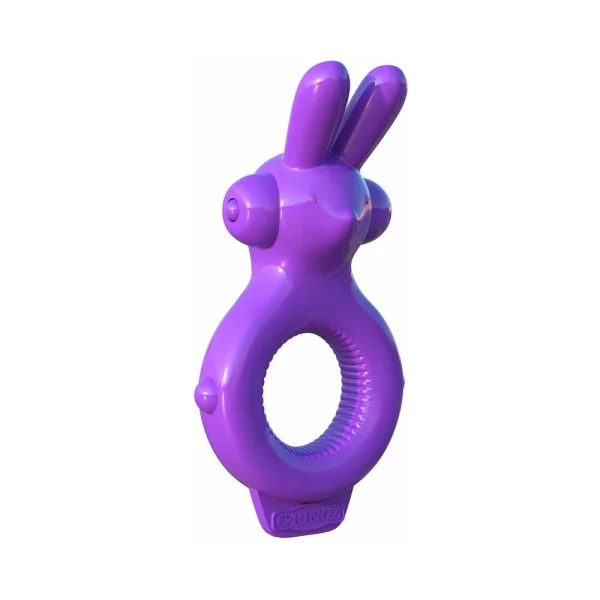 Fantasy C-Ringz Rabbit Ring Purple Vibrator