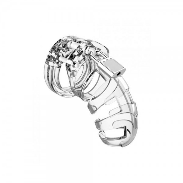 Mancage Model 02 - Chastity - 3.5in - Cock Cage - Transparent