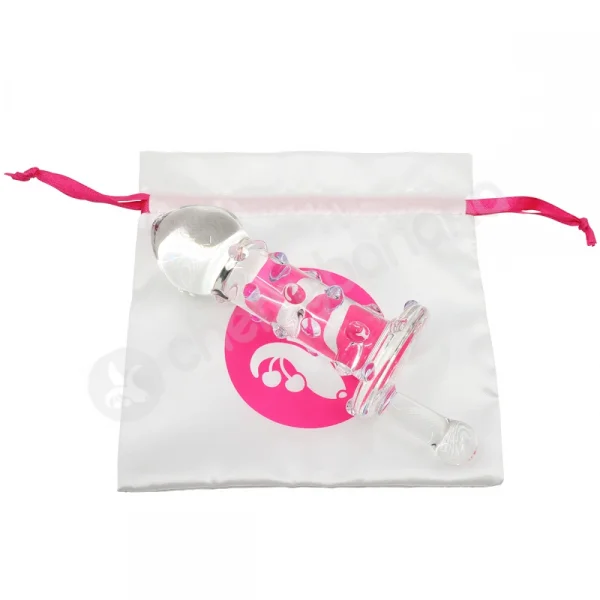 Crystal Pleasures Glass Maximum Sensation Butt Plug