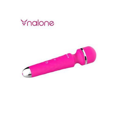 Rock Vibrating Wand Massager Rose 7 5 Inch