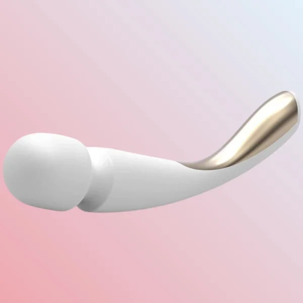 Lelo Smart Wand Luxury Compact Medium Vibrator - Ivory