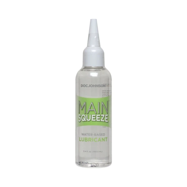 Main Squeeze Water Based Lubricant 3.4 fluid ounces