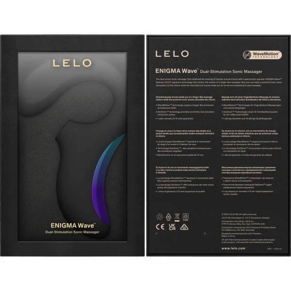 Lelo Enigma Wave Suction Dual Stimulator
