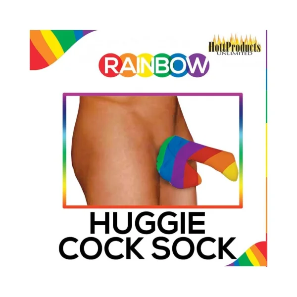 Rainbow Huggie Men's Cock Sock — image 6 of 6