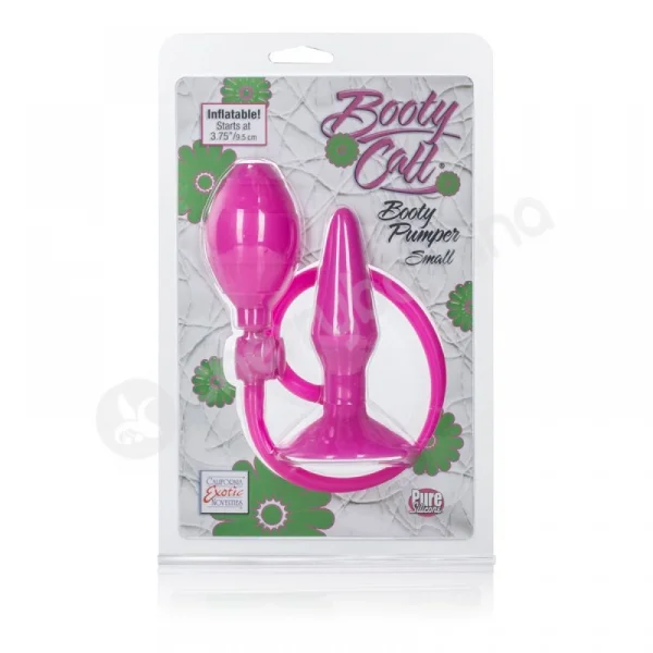 Booty Call Booty Pumper Small Pink Butt Plug