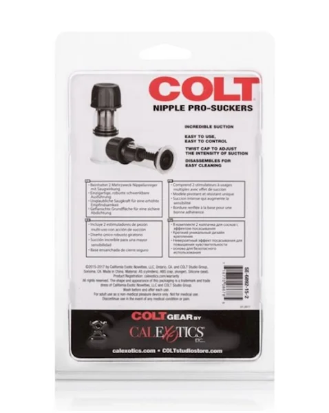 Colt Nipple Pro-suckers - Black