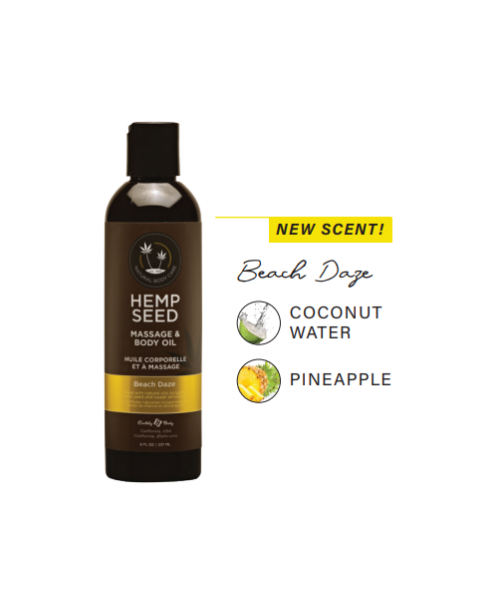 Hemp Seed Massage Oil