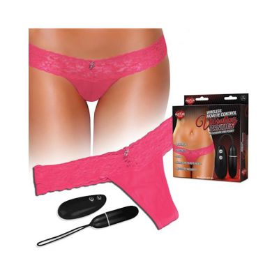 Wireless Remote Control Vibrating Panties Pink M l