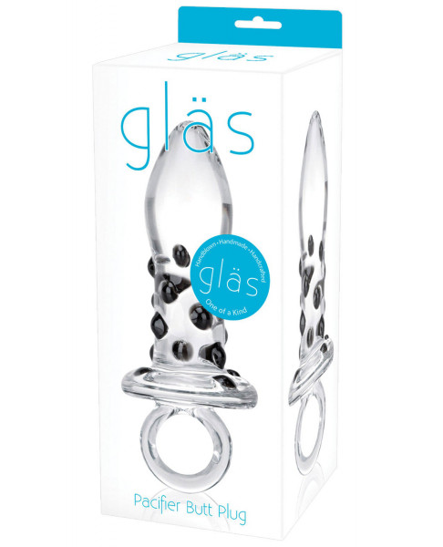 Pacifier Glass Butt Plug