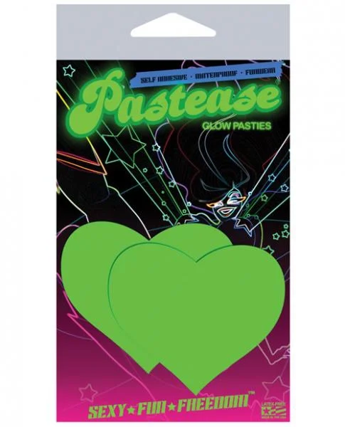 Heart Glow In The Dark Pasties O/S — image 4 of 4