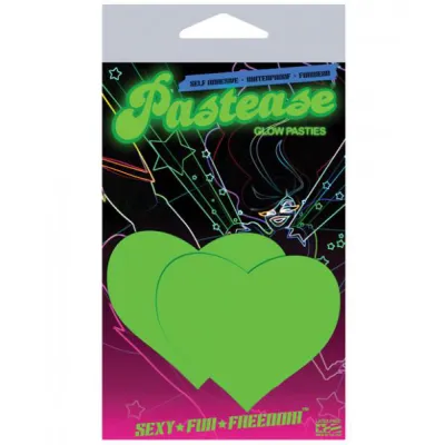 Heart Glow In The Dark Pasties O S