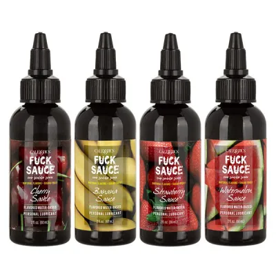 F Sauce Flavoured Water Based Personal Lubricant Variety Pack 60mL each