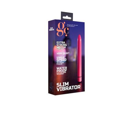 Slim Vibrator Pink 6 5 Inch