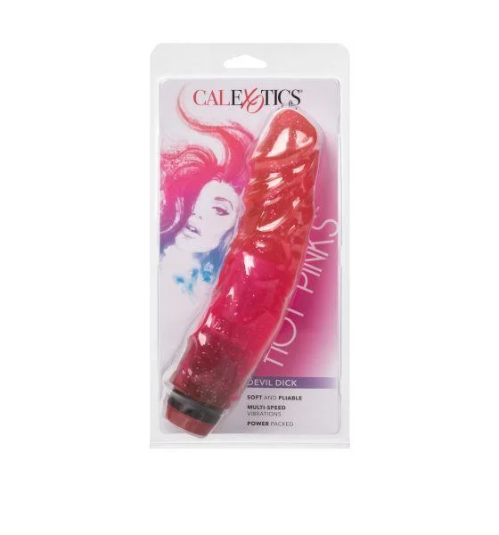 Hot Pinks Devil Dick Jelly Power Vibe