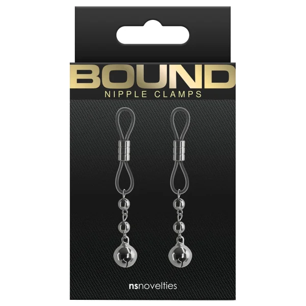 Bound Adjustable D1 Nipple Jewelry by NS Novelties - Gunmetal