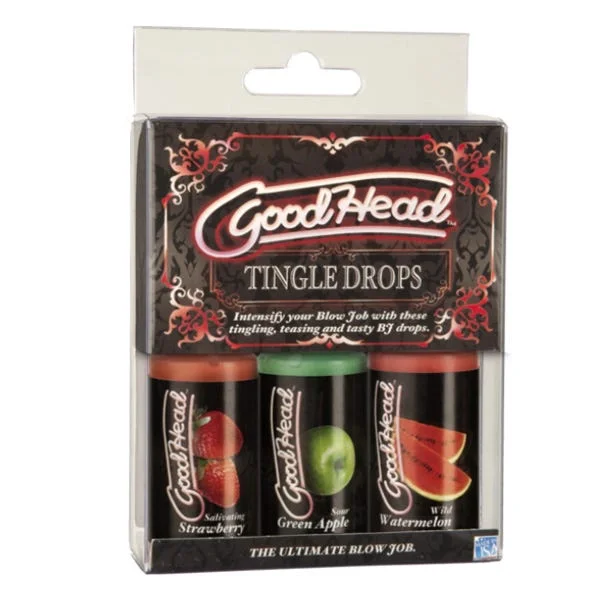 Goodhead tingle drops 3 pack