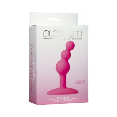 Platinum The Minis Bubble Anal Plug Medium