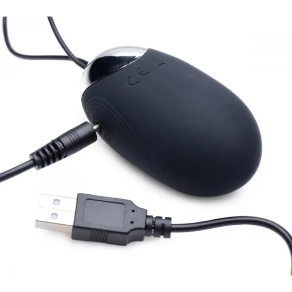 Thunder Egg 21X Silicone Vibrator With Remote Control