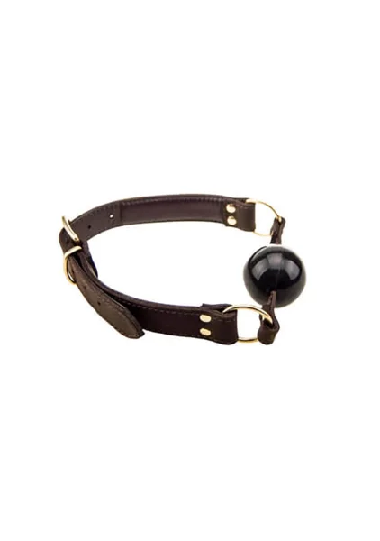 BOUND Nubuck Leather Solid Ball Gag