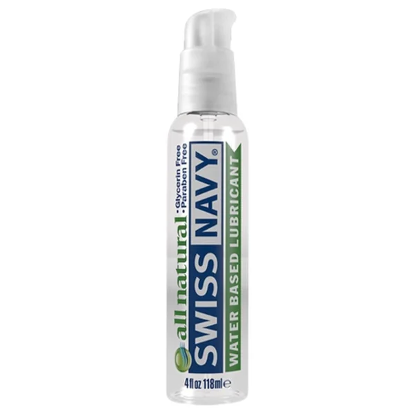 Swiss Navy All Natural Water Based Lubricant - 2oz