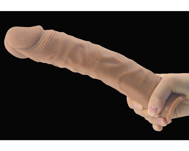 10'' Double Layer Skin Dildo