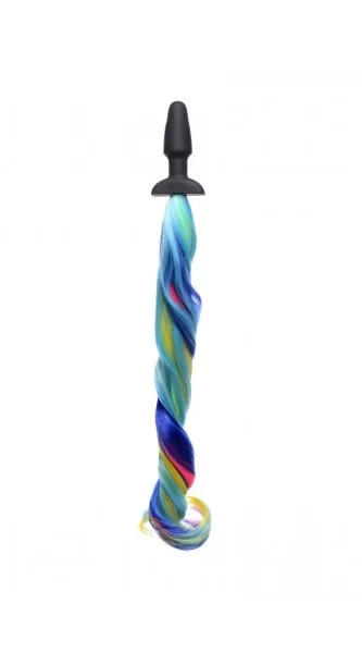 Tailz Rainbow Pony Tail Anal Plug
