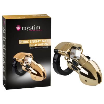 Mystim Pubic Enemy No 1 Gold
