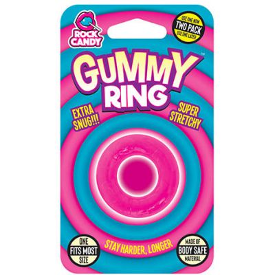 Gummy Pink Cock Ring