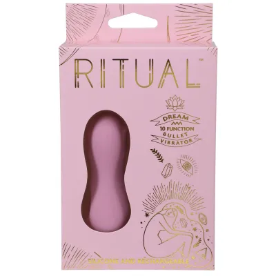 Ritual Dream Rechargeable Silicone Bullet Vibe Pink