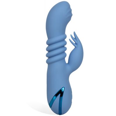 California Exotic 8 Thrusting Silicone G Spot Rabbit with Flicking Teaser