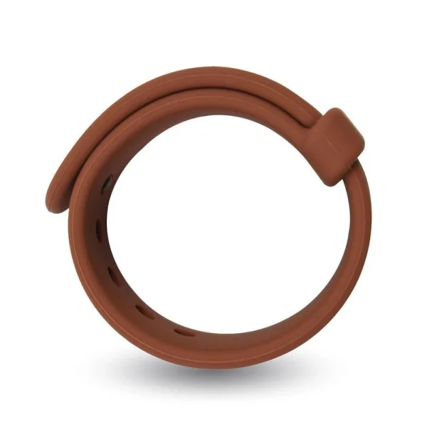 Velv'Or Rooster Jason Adjustable Hard Silicone Cock Ring - Brown — image 8 of 13