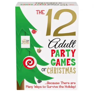 Kheper Holiday 12 Adult Party Games of Christmas