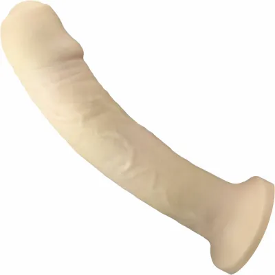 Uncut 1 Dual Density O2 Silicone Dildo By Tantus Warm Ivory