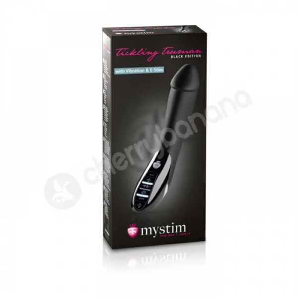 Mystim Tickling Truman Black Edition E-Stim Vibrator