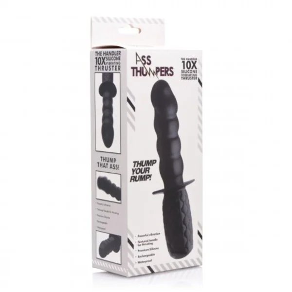 Ass Thumpers The Handler Silicone Vibrating Thruster