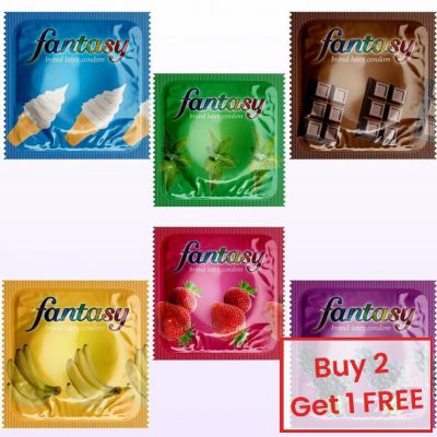Fantasy Assorted Flavors Condoms