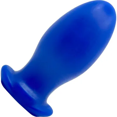 Topped Toys GAPE KEEPER 100 Silicone Butt Plug Blue Steel